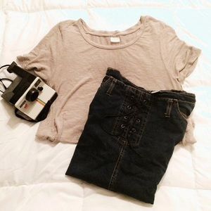 Plain Tan tshirt