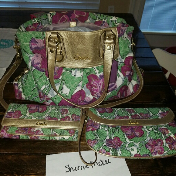 Coach 3 piece set