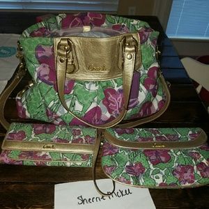Coach 3 piece set