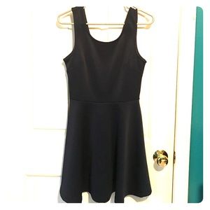 Navy Blue Love Culture Cocktail Dress