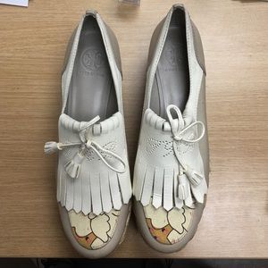 Tory Burch Platform Loafers Size 10