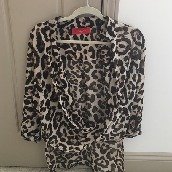Akira Leopard Blouse - Picture 1 of 2