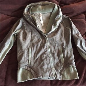 Mint green Lululemon coat