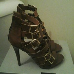 Sexy straps & buckle shoes