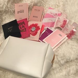 Perfume sampler bag