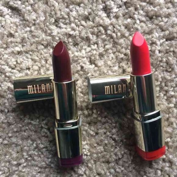 Milani lipsticks!
