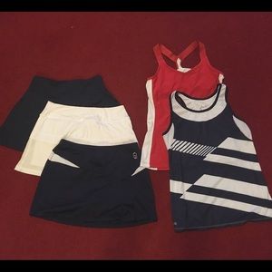 Assorted Nike/Wilson Tennis Clothes (size S)