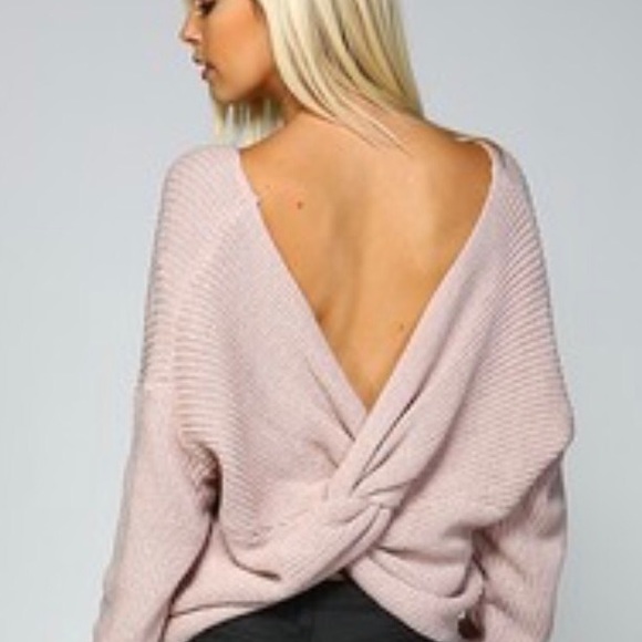 The Sexy Back Sweater