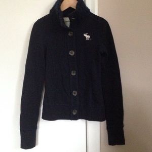 Abercrombie Kids Jacket Navy Blue