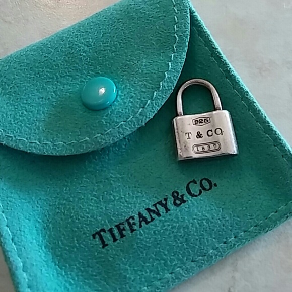 Authentic Tiffany lock charm