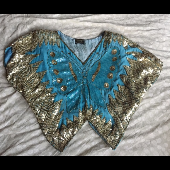 🦋 Shimmering Vintage Butterfly 🦋 - Picture 3 of 4