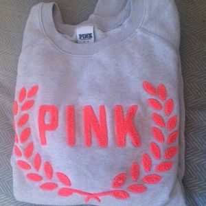 PINK crewneck sweatshirt
