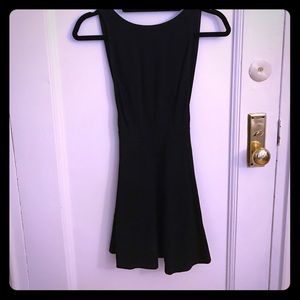 American Apparel Ponte Sleeveless Skater Dress