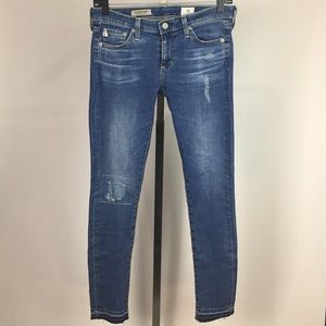 AG Adriano Goldschmied Skinny Ankle Jeans Size 26R