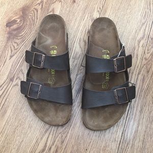 Brown Birkenstock  NWOT size 10usa or 43eu