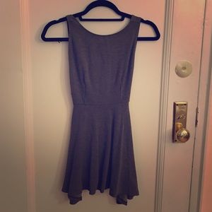 American Apparel Ponte Sleeveless Skater Dress