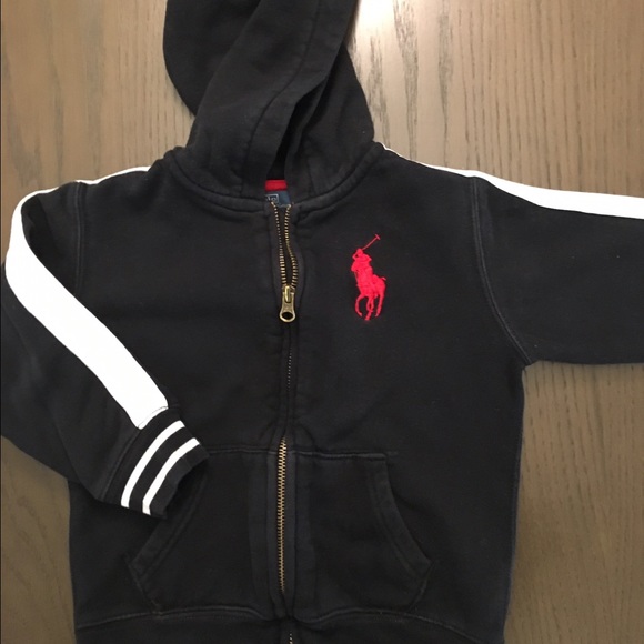 Ralph Lauren zipped hoodie size 3T