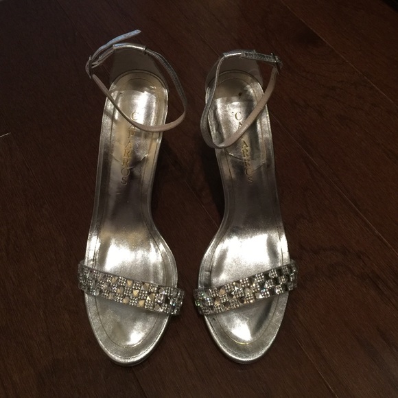 Caparros silver shoes