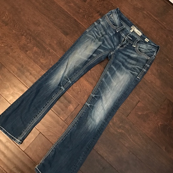 BKE Stella size 28 boot cut jeans