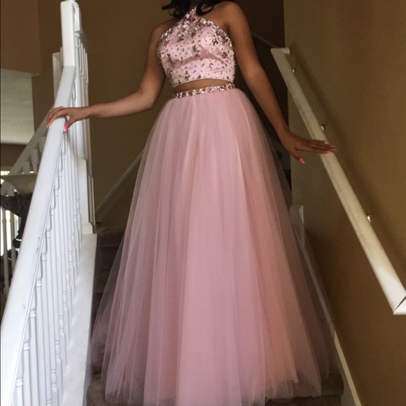 Sherri Hill Two Piece Prom Dress