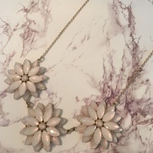 Blush Pink Statement Necklace
