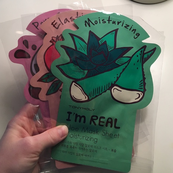 TonyMoly I'm REAL set of 3 Mask Sheets