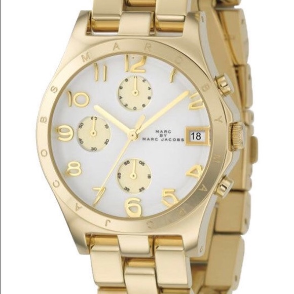 Marc by Marc Jacobs Gold Watch MBM3039 - Picture 1 of 4