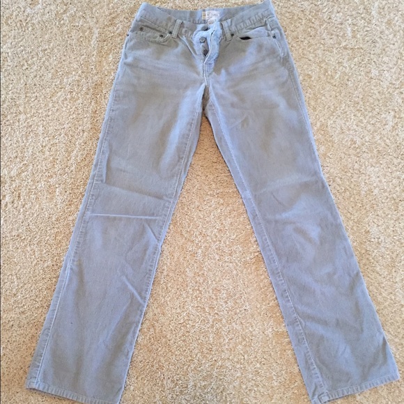 American Eagle Light blue straight leg corduroy