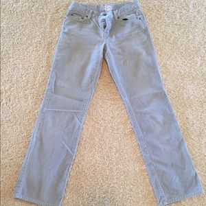 American Eagle Light blue straight leg corduroy