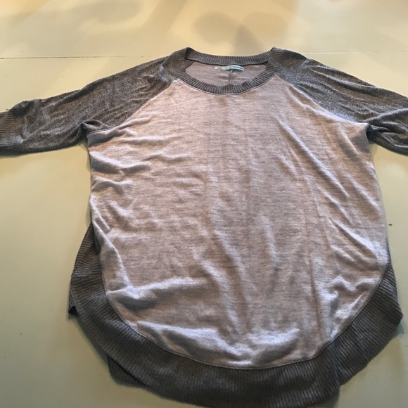 Gray cozy light weight sweater