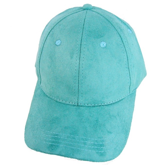 ✨LAST ONE✨Mint Suede Baseball Cap - Picture 3 of 4