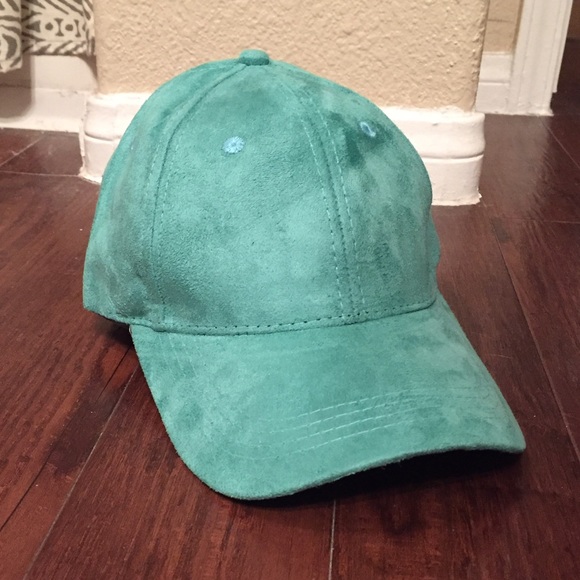 ✨LAST ONE✨Mint Suede Baseball Cap - Picture 4 of 4