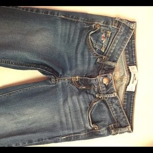 Size 0 slim boot cut Hollister jeans