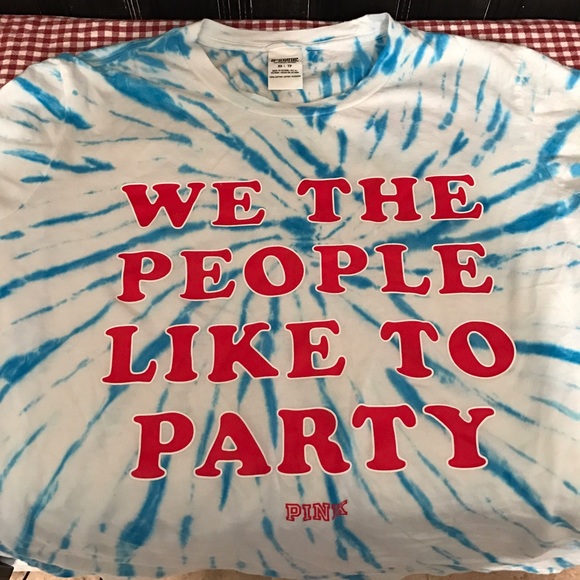 "We the people like to party VS shirt"