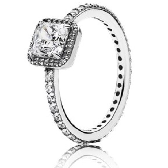 Pandora Timeless Elegance CZ ring size 6
