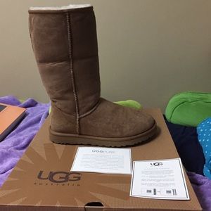 Classic Tall Chestnut Uggs