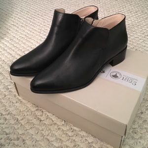 Black Clarks Ankle Boots