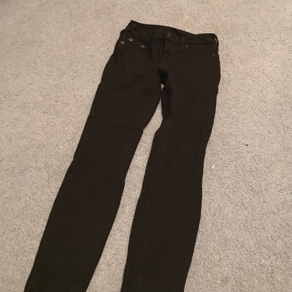 Authentic true religion stretchy black pants