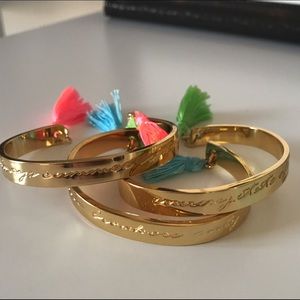 Lilly Pulitzer Jewelry - Lilly Pulitzer Tassel Bracelets (Set of 3) Lilly Pulitzer Jewelry - Lilly Pulitzer Tassel Bracelets (Set of 3)