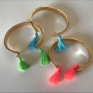 Lilly Pulitzer Jewelry - Lilly Pulitzer Tassel Bracelets (Set of 3) Lilly Pulitzer Jewelry - Lilly Pulitzer Tassel Bracelets (Set of 3)