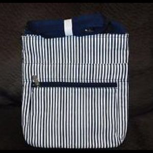New in Bag Thirty-One Pinstripe Crossbody