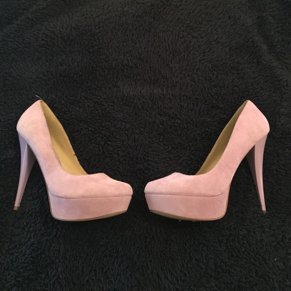 Lilac Aldo Platform Heels