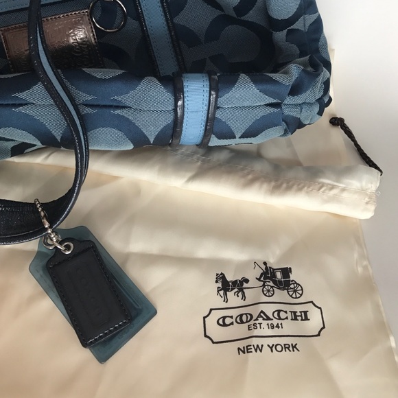 Blue Coach Bag - Picture 4 of 4