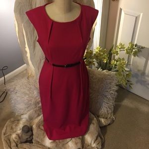 Calvin Klein pink dress