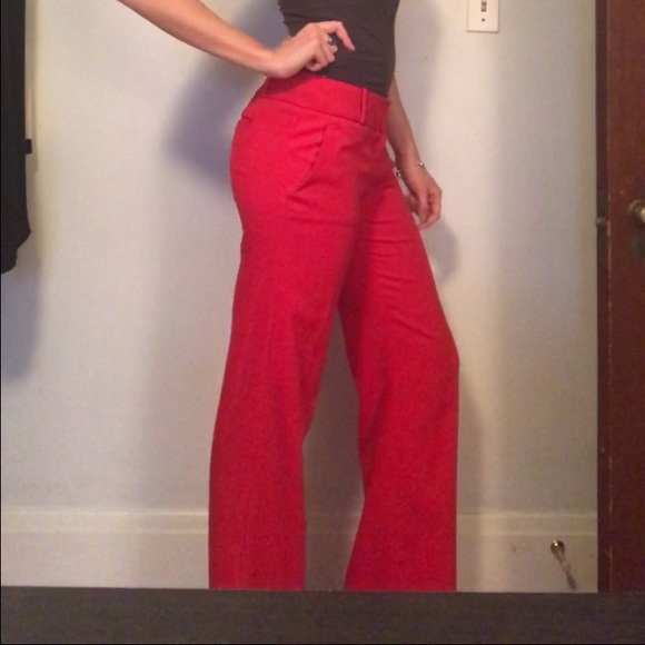 Show stopping red pants