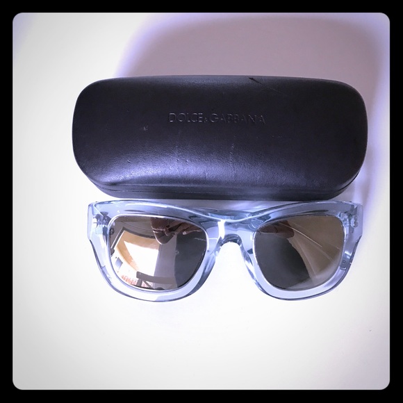 Dolce Gabanna mirrored sunglasses