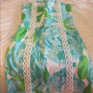Lilly Pulitzer strapless dress