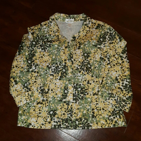 Floral print jacket