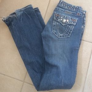 Studded Rhinestone L.A. Idol Jeans