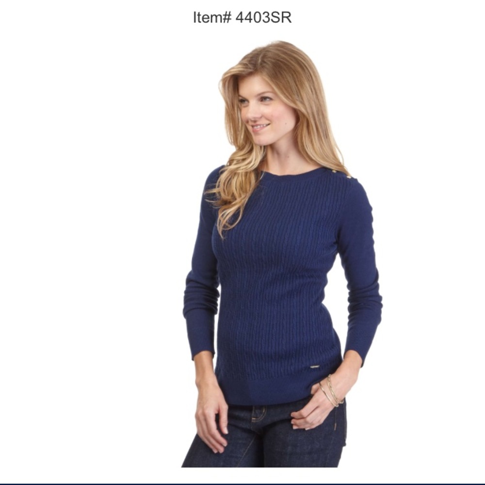 New Nautica navy sweater!
